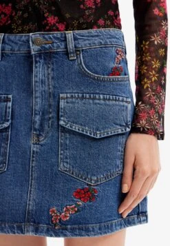 Desigual Floral Mini - Jupe En Jean - Blue 10 Desigual Floral Mini - Jupe En Jean - Blue -Next Soldes ea8c69e770dd477eb5efb09ec68419e5