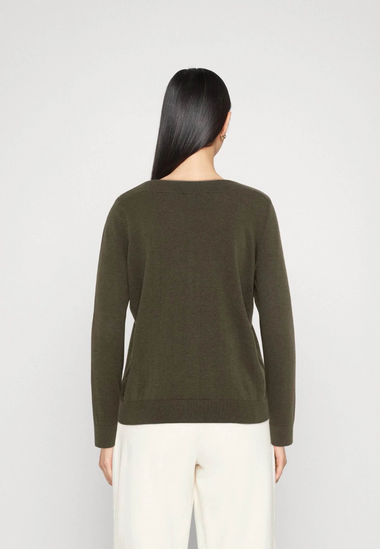 ESPRIT Pullover - Khaki Green 5 ESPRIT Pullover - Khaki Green – Image 3