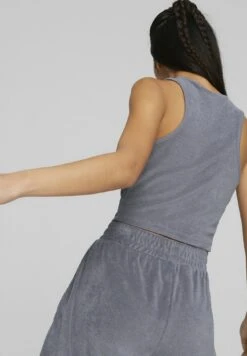 Puma Classics Frottee - Débardeur - Gray Tile