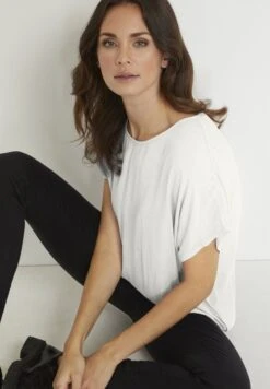 Kaffe Amber Stanley - Blouse - Chalk -Next Soldes eb59513179314dfcb0a3d5ae6e864a20