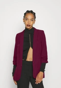 Pieces Pcbosella 3/4 - Blazer - Grape Wine