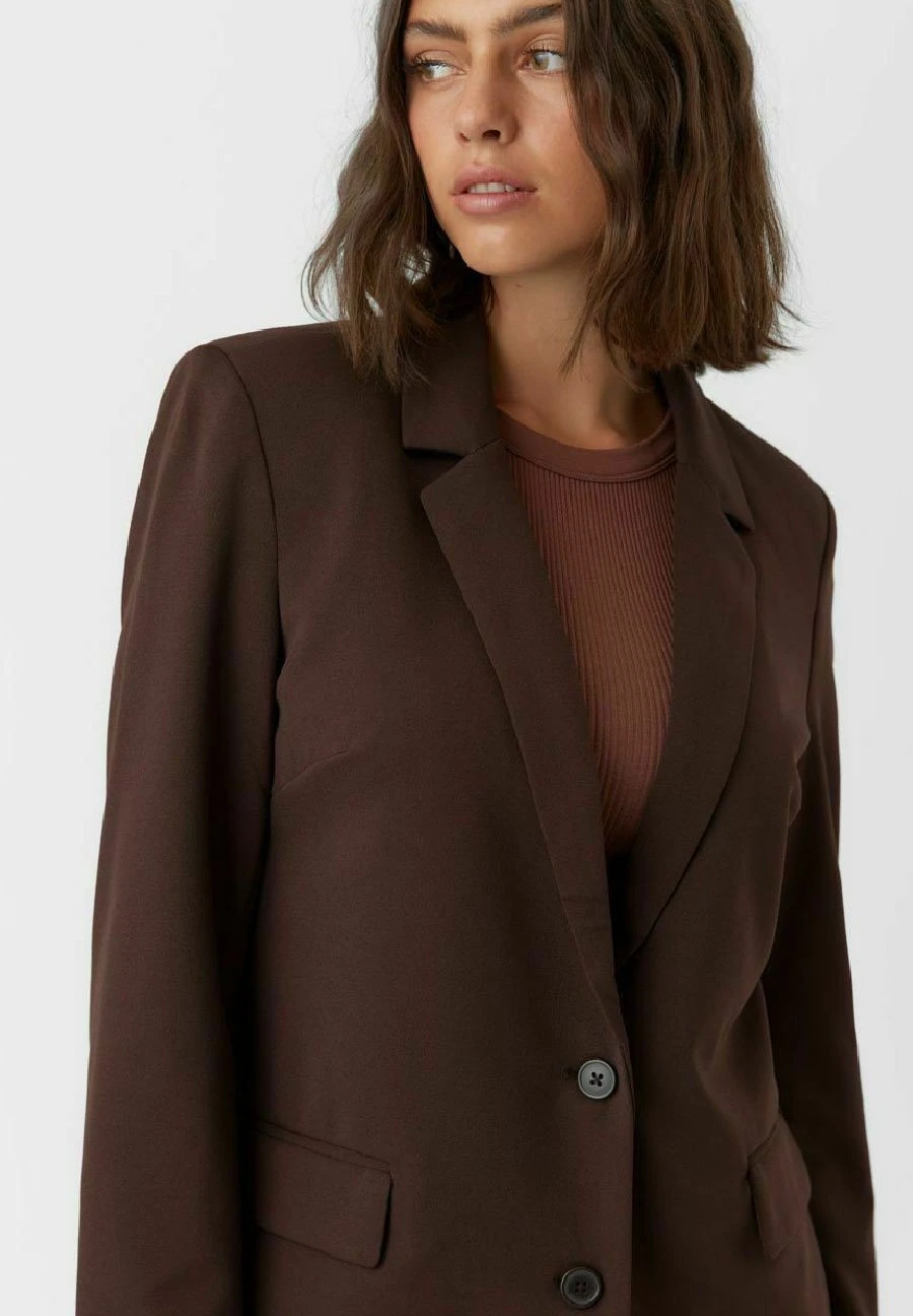 Vero Moda Manteau Court - Coffee Bean 6 Vero Moda Manteau Court - Coffee Bean – Image 4