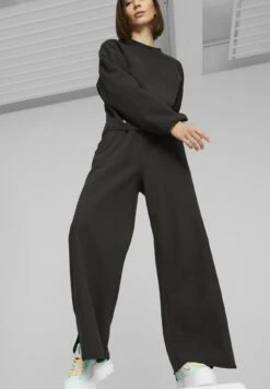 Puma Infuse Wide-Leg - Pantalon Classique - Black 10 Puma Infuse Wide-Leg - Pantalon Classique - Black -Next Soldes ec289a74ce4341118fc8cdb8f8e43fb6