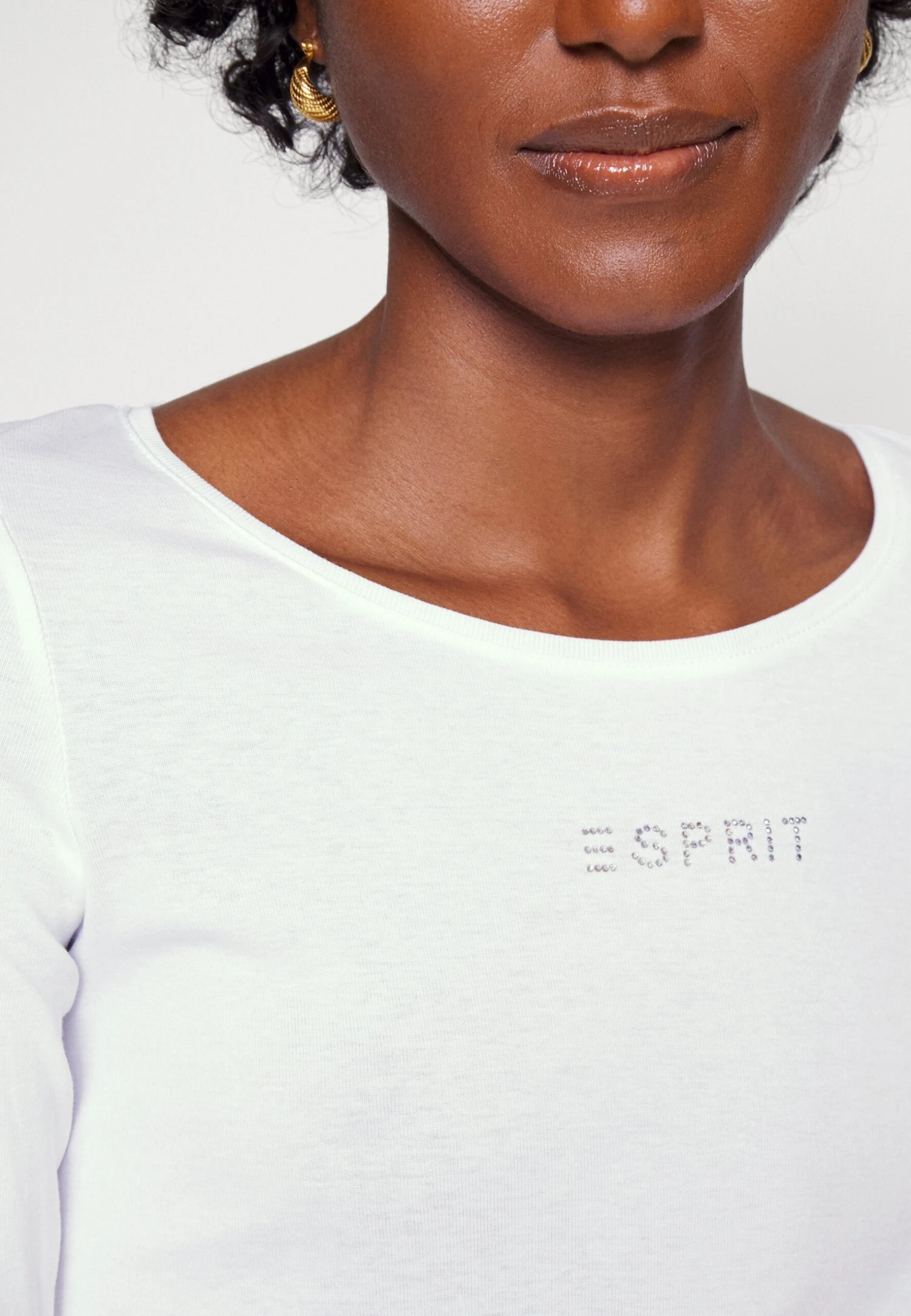 ESPRIT T-Shirt À Manches Longues - White 7 ESPRIT T-Shirt À Manches Longues - White – Image 5