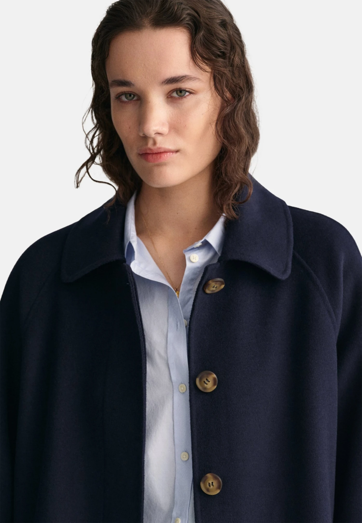 Gant Handstitched Car - Manteau Classique - Evening Blue 6 Gant Handstitched Car - Manteau Classique - Evening Blue – Image 4