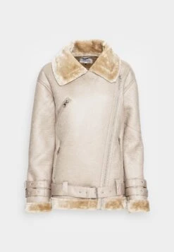 NA-KD Biker Jacket - Veste En Similicuir - Beige 10 NA-KD Biker Jacket - Veste En Similicuir - Beige -Next Soldes ed1d38e8b1f145eda75ecaa13c928edc