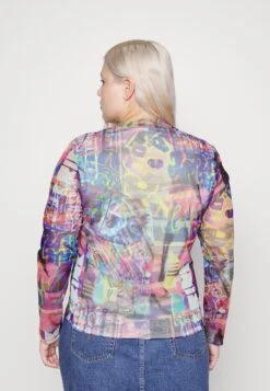 Nmcarrie Highneck - T-Shirt À Manches Longues - Festival Fuchsia/ -Next Soldes ed2e6f257a774cfe8c881bc93685a084