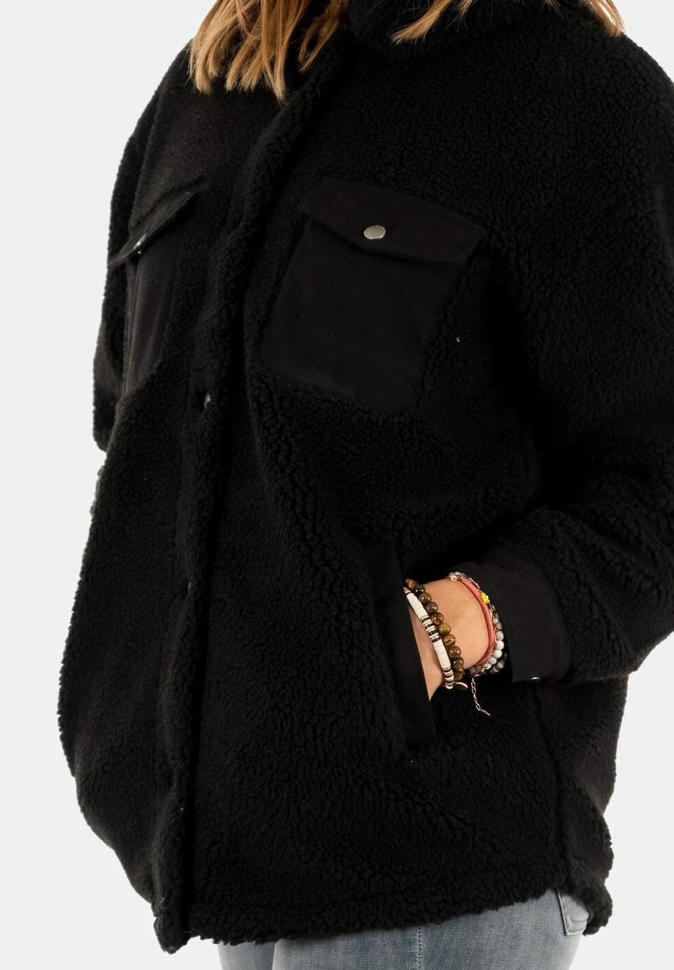 ONLY Veste Polaire - Noir 5 ONLY Veste Polaire - Noir – Image 3