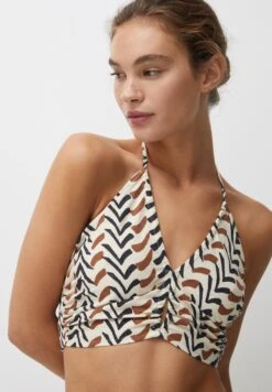 PULL & BEAR Printed Crop - Débardeur - Sand -Next Soldes ed8eb6b901514e259a2c25a783f548a7