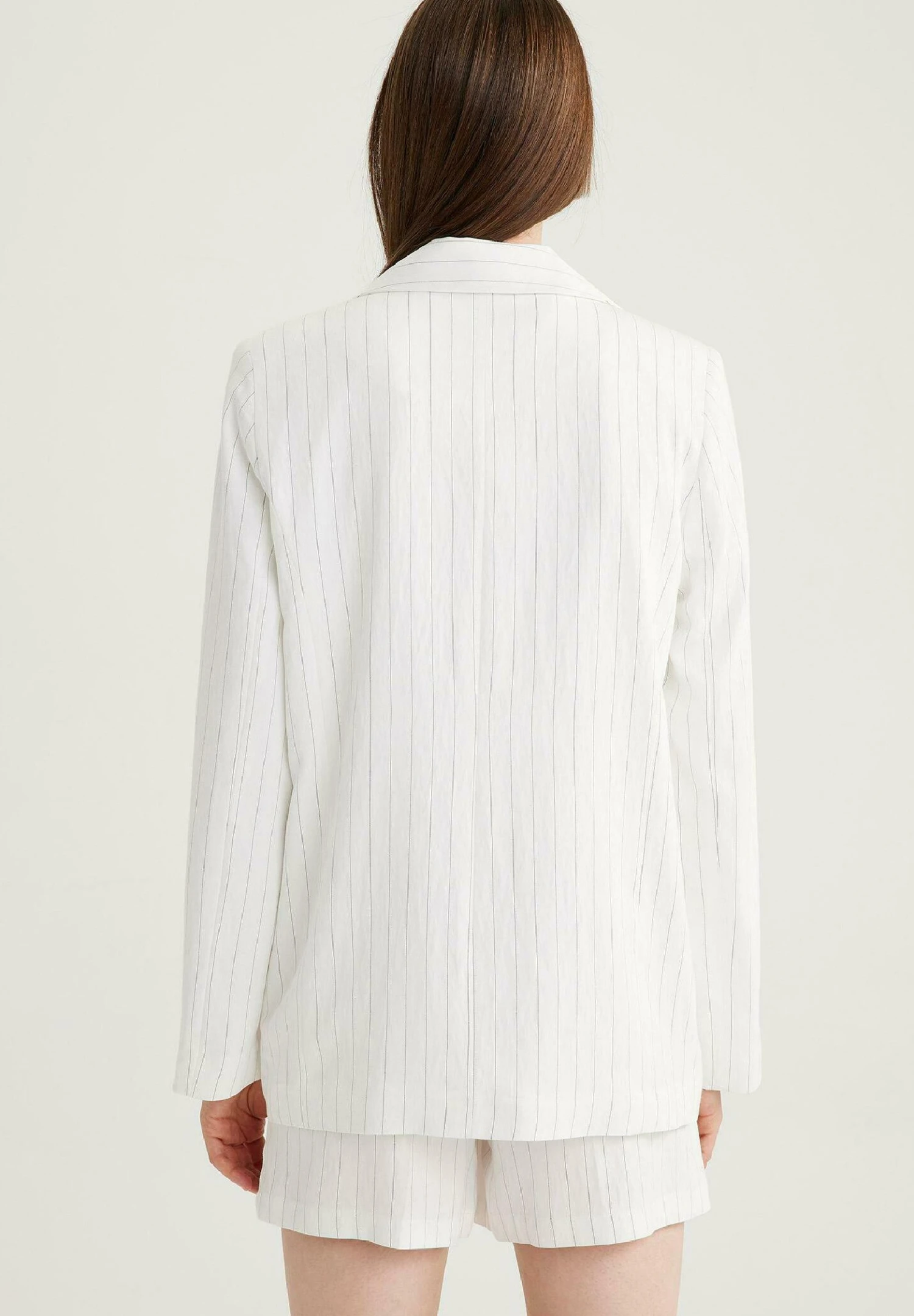 DeFacto Blazer - White 5 DeFacto Blazer - White – Image 3