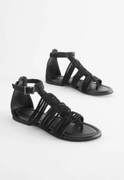 Next Forever Comfort® Boho Gladiator Standard - Tongs - Black -Next Soldes ee293184d4a74e03a604555e18bd642f