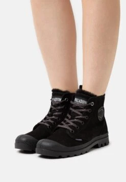Meilleures ventes 9 Palladium Pampa Hi Zip - Bottines Ă Lacets - Black