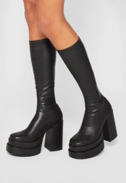 Steve Madden Cypress - Bottes À Plateau - Black -Next Soldes ee8bcf9e0e0d4f729dbc86c401e37a5f