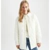 DeFacto Manteau Court - Beige
