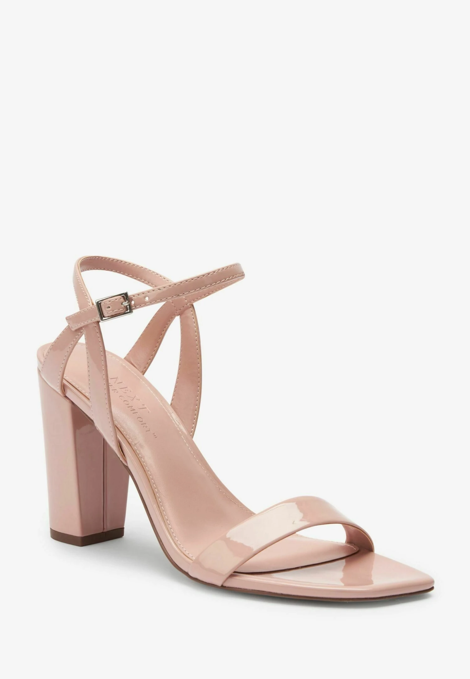 Next Forever Comfort Block Simple - Sandales À Talons Hauts - Nude Pink 4 Next Forever Comfort Block Simple - Sandales À Talons Hauts - Nude Pink – Image 2