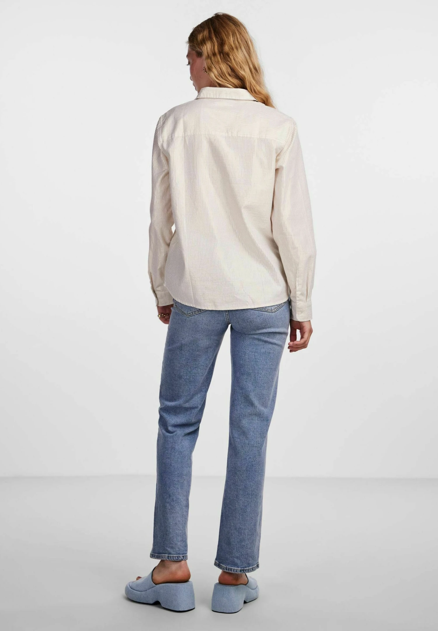 Pieces À Manches Longues - Chemisier - Bright White 5 Pieces À Manches Longues - Chemisier - Bright White – Image 3