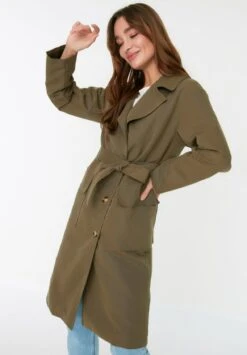 Trendyol Trench - Green