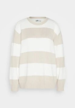 Hollister Co. Crew Sweater Stripes - Pullover - Oatmeal 12 Hollister Co. Crew Sweater Stripes - Pullover - Oatmeal -Next Soldes f0802da6b16343399c3d9d9bbe838d55