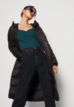 JJXX Jxnora Lightweight Long Jacket - Manteau D'Hiver - Black -Next Soldes f0a68887cd2341ff8a71da77033c8f08