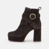 See By Chloé Lyna - Bottines À Plateau - Charcoal -Next Soldes f0b23de2bb804e588b80937056736c43