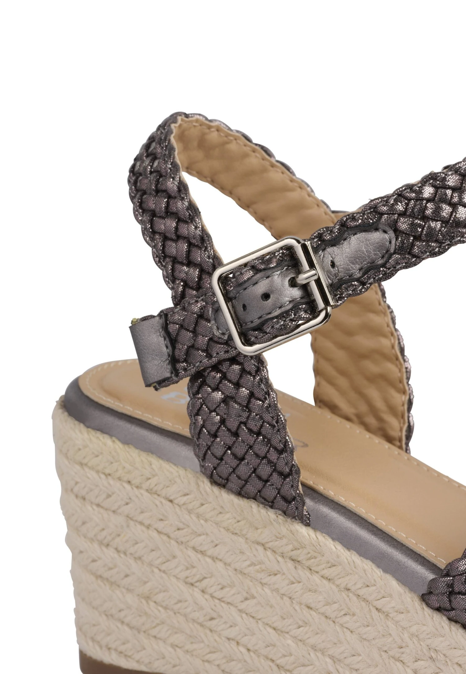 Bullboxer Espadrilles - Gun Metal 9 Bullboxer Espadrilles - Gun Metal – Image 7