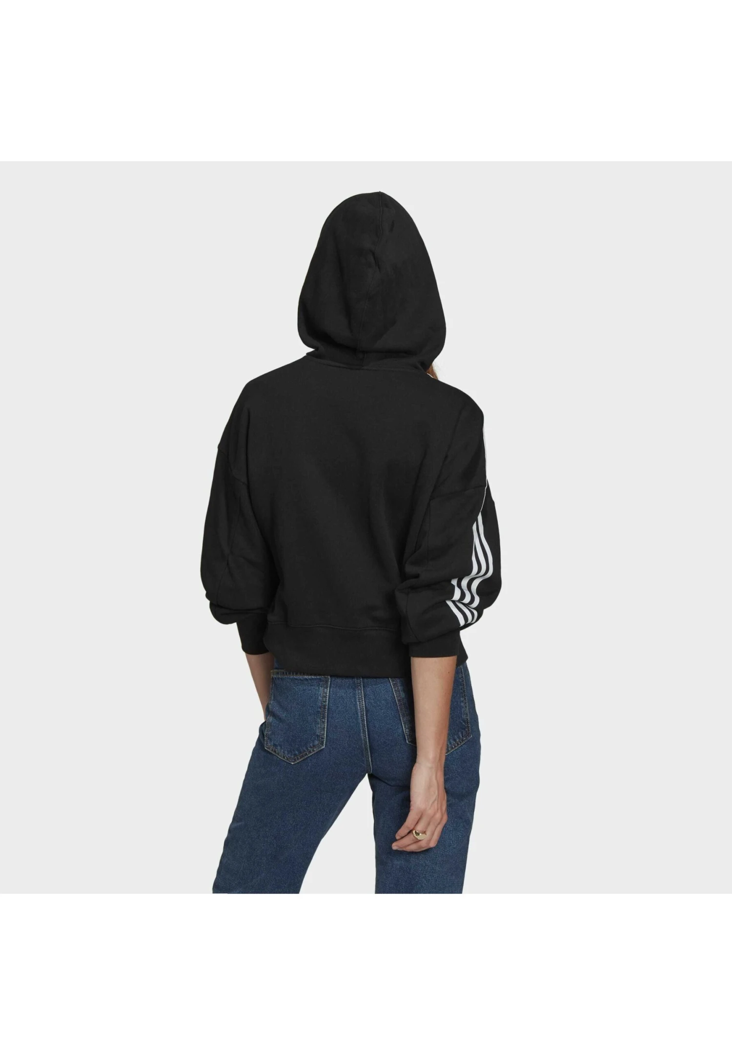 Adidas Originals Originals Adicolor Sweatshirt Hoodie Loose - Sweat À Capuche - Black 5 Adidas Originals Originals Adicolor Sweatshirt Hoodie Loose - Sweat À Capuche - Black – Image 3