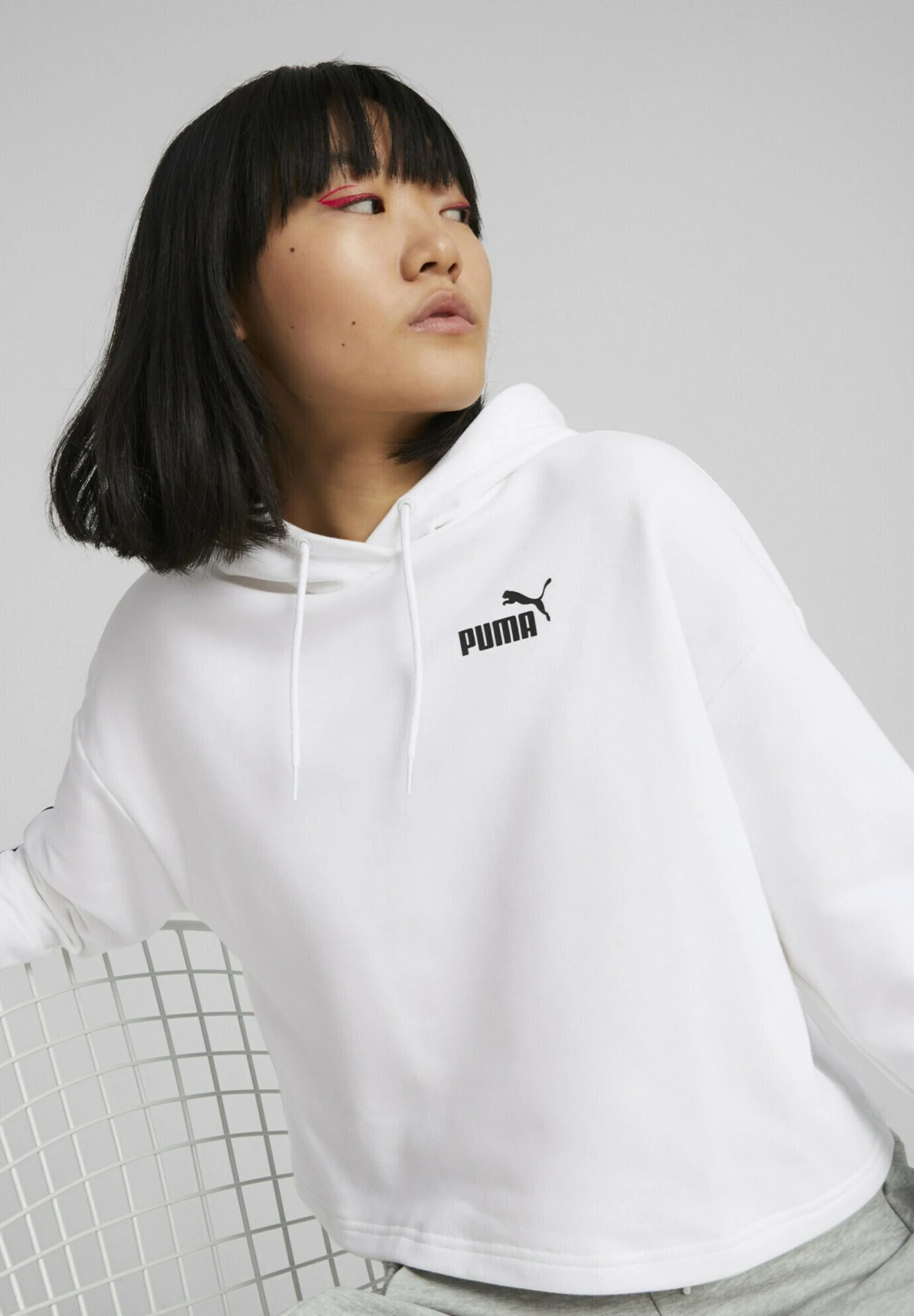 Puma Power Tape - Sweat À Capuche - White 6 Puma Power Tape - Sweat À Capuche - White – Image 4