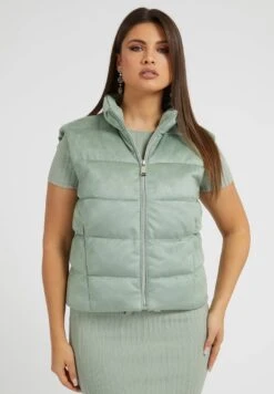 Guess Veste Sans Manches - Grün