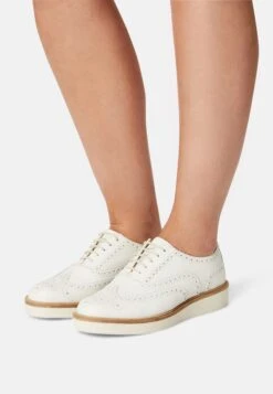 Clarks Baille Brogue - Derbies - White