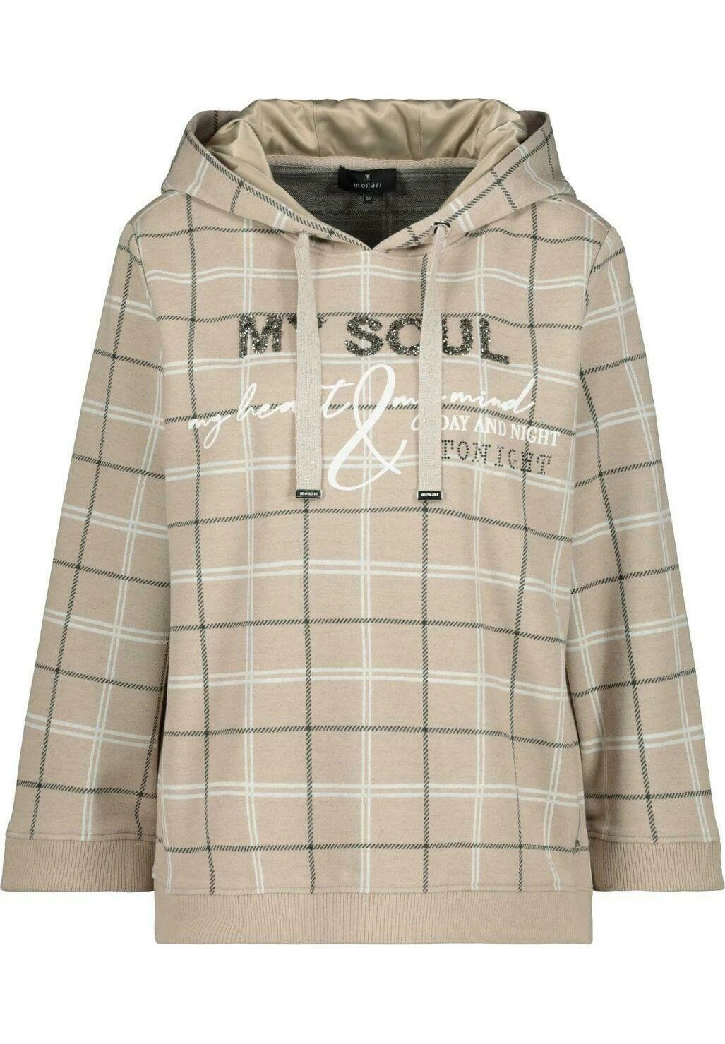 Monari Sweat À Capuche - Beige 3 Monari Sweat À Capuche - Beige