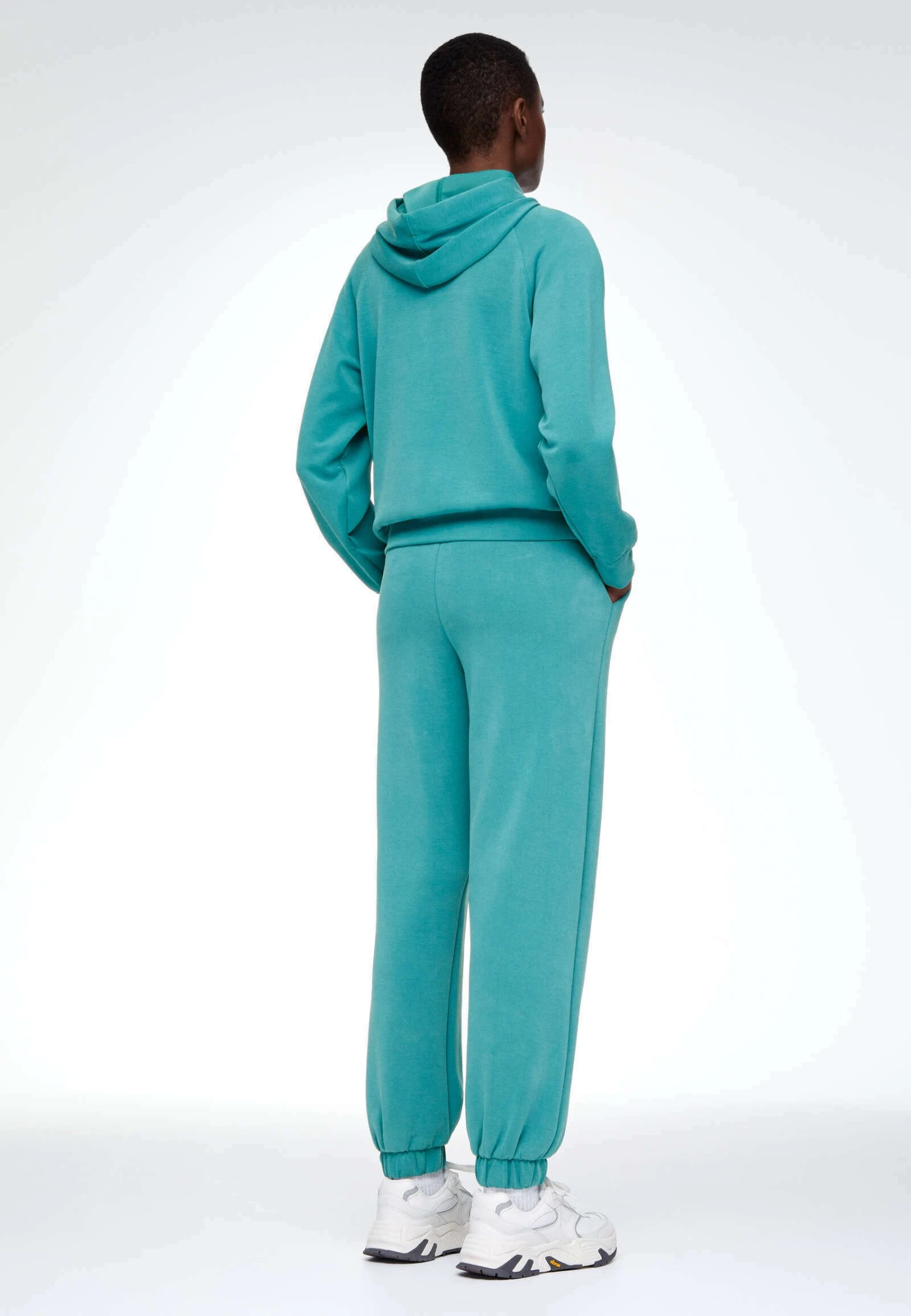 Oysho Weiche Mit - Pantalon De Survêtement - Turquoise 5 Oysho Weiche Mit - Pantalon De Survêtement - Turquoise – Image 3