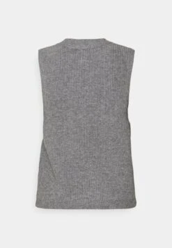 Object Objmalena Waistcoat - Pullover - Medium Grey Melange -Next Soldes f3a14e796ad84e979a2e1a7fc45f2475