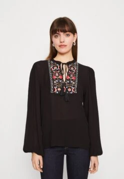 ONLY Onlmarie - T-Shirt À Manches Longues - Black