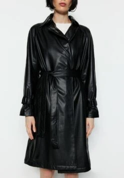 Trendyol Trench - Black -Next Soldes f3dce9e276d94e1fa366588f5ed306a2