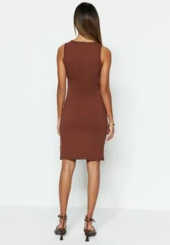 Trendyol Robe Fourreau - Brown 11 Trendyol Robe Fourreau - Brown -Next Soldes f400185157bc40589cce7c58dcc766e8