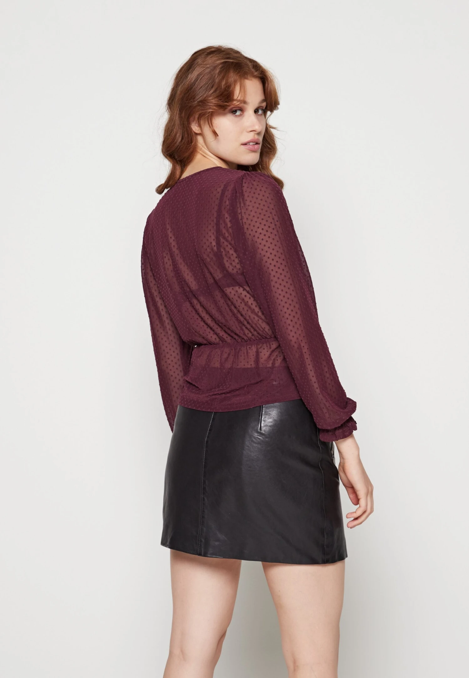 ONLY Onlcammi - T-Shirt À Manches Longues - Winetasting 5 ONLY Onlcammi - T-Shirt À Manches Longues - Winetasting – Image 3