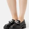 ONLY Shoes Onlbetty Chain Loafer - Mocassins - Black/Silver 2 ONLY Shoes Onlbetty Chain Loafer - Mocassins - Black/Silver -Next Soldes f4e5e9351c81410f9b85a28bcc5583a0
