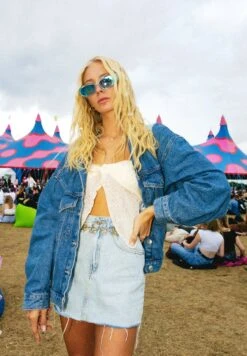 PULL & BEAR With Drop Shoulder Design - Veste En Jean - Royal Blue -Next Soldes f4ff1f5ff562409095dfe0dbe0c6ccb5