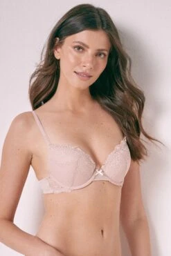 Next Cara Plunge - Soutien-Gorge Push-Up - Pink