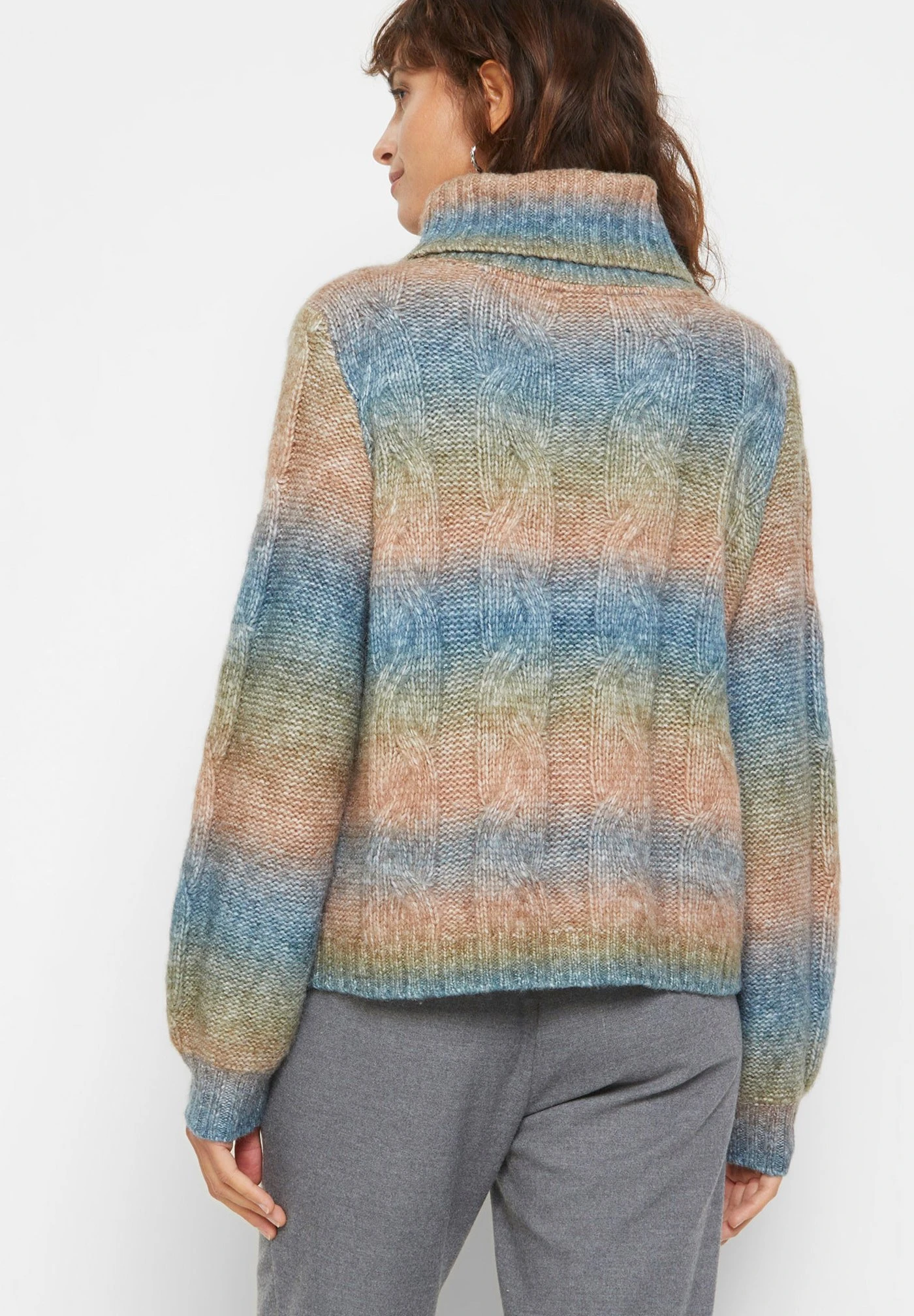 Rollkragen - Pullover - Blue 5 Rollkragen - Pullover - Blue – Image 3