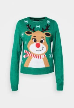 ONLY Onlxmas Rudolphia - Pullover - Lush Meadow -Next Soldes f67bf2a6fec44740ab4ace7b21fc8932