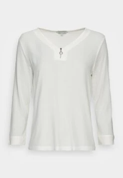 Tom Tailor T-Shirt À Manches Longues - Whisper White