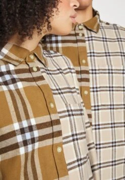 YOURTURN Mash Up Check Genderless - Chemise - Beige 13 YOURTURN Mash Up Check Genderless - Chemise - Beige -Next Soldes f6c8b38e17f246d4880775a310c86235