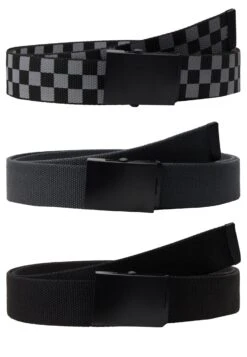 URBAN CLASSICS Trio 3 Pack - Ceinture - Grey/Black 12 URBAN CLASSICS Trio 3 Pack - Ceinture - Grey/Black -Next Soldes f75d306a895f4480b7789d018bac2e08