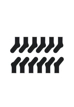 Falke Happy 6-Pack Everyday Casual - Chaussettes - Black