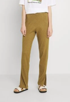 Vila Pantalon Classique - Butternut/Melange