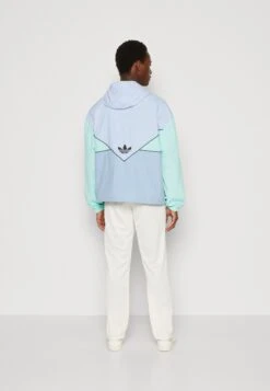 Adidas Originals Unisex - Veste Coupe-Vent - Blue Dawmbient Sky/Easy Green -Next Soldes f7f422db77e54121b815b37883b9d1e4