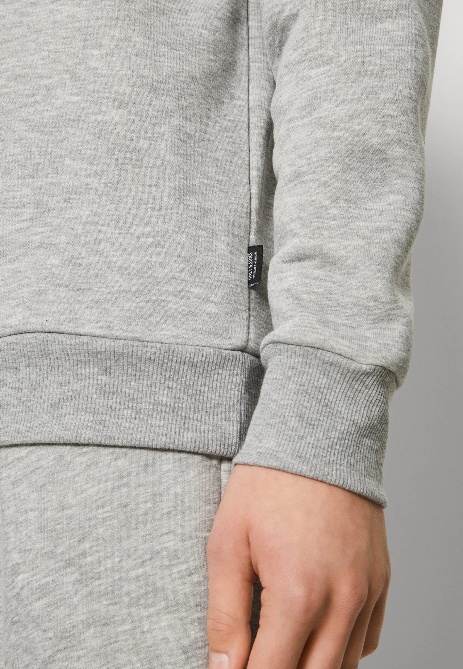 Only & Sons Onsceres Pant & Crew Set Unisex - Sweatshirt - Light Grey Melange 8 Only & Sons Onsceres Pant & Crew Set Unisex - Sweatshirt - Light Grey Melange – Image 6