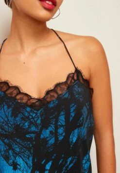 Next Trim Cami Petite - Caraco - Blue Black Scenic Print -Next Soldes f852d23f0256487c949ae9a7923ef948