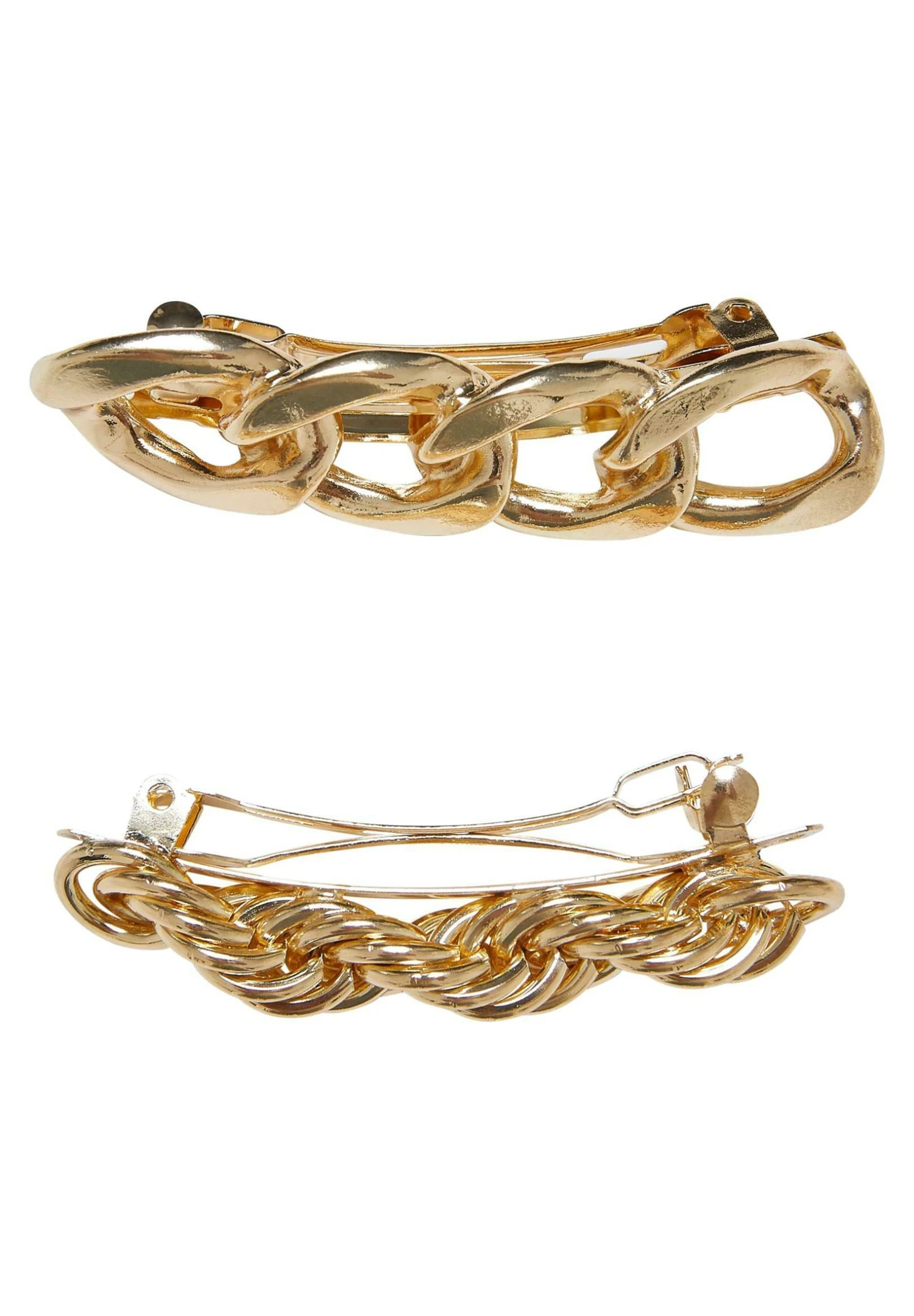 URBAN CLASSICS Chain Hair 2-Pack - Accessoires Cheveux - Gold 3 URBAN CLASSICS Chain Hair 2-Pack - Accessoires Cheveux - Gold